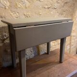 Olive green folding table