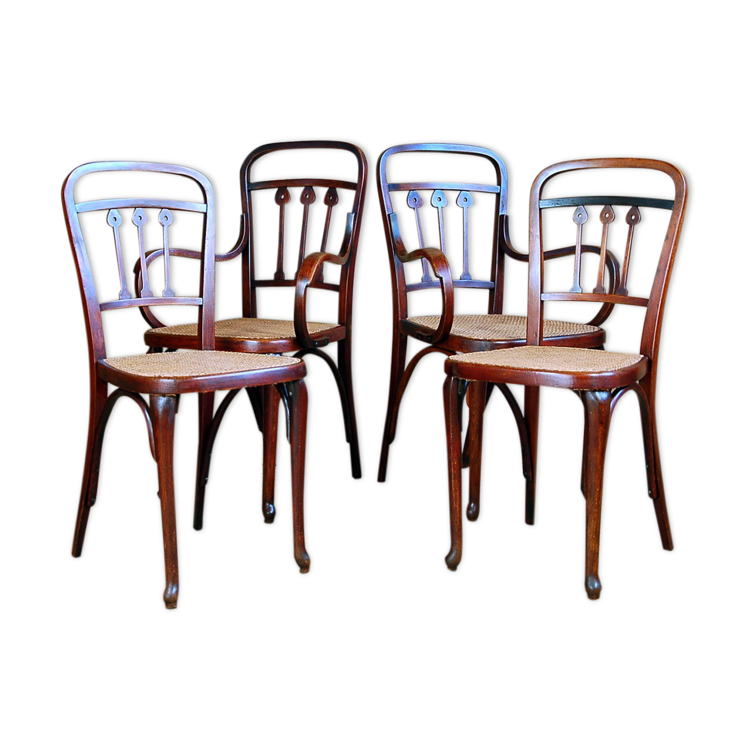 Ensemble Thonet viennese secession early 20th century