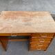 American wooden desk with 5 drawers