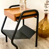 Vintage boarding school bedside