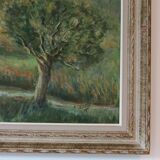 Tableau ancien paysage