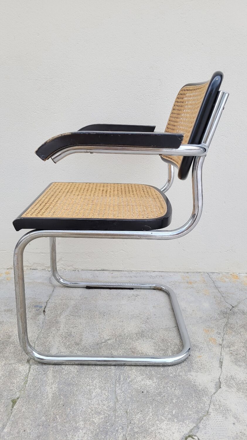 Armchair by Marcel Breuer model b64 italy