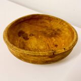 Swedish folk art, unique wooden bowl from the 19th century.