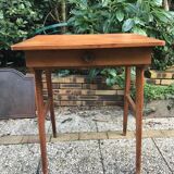 Office vintage walnut with compass feet