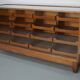 Antique British Maple & Oak Haberdashery Cabinet or Shop Counter, 1920/30s
