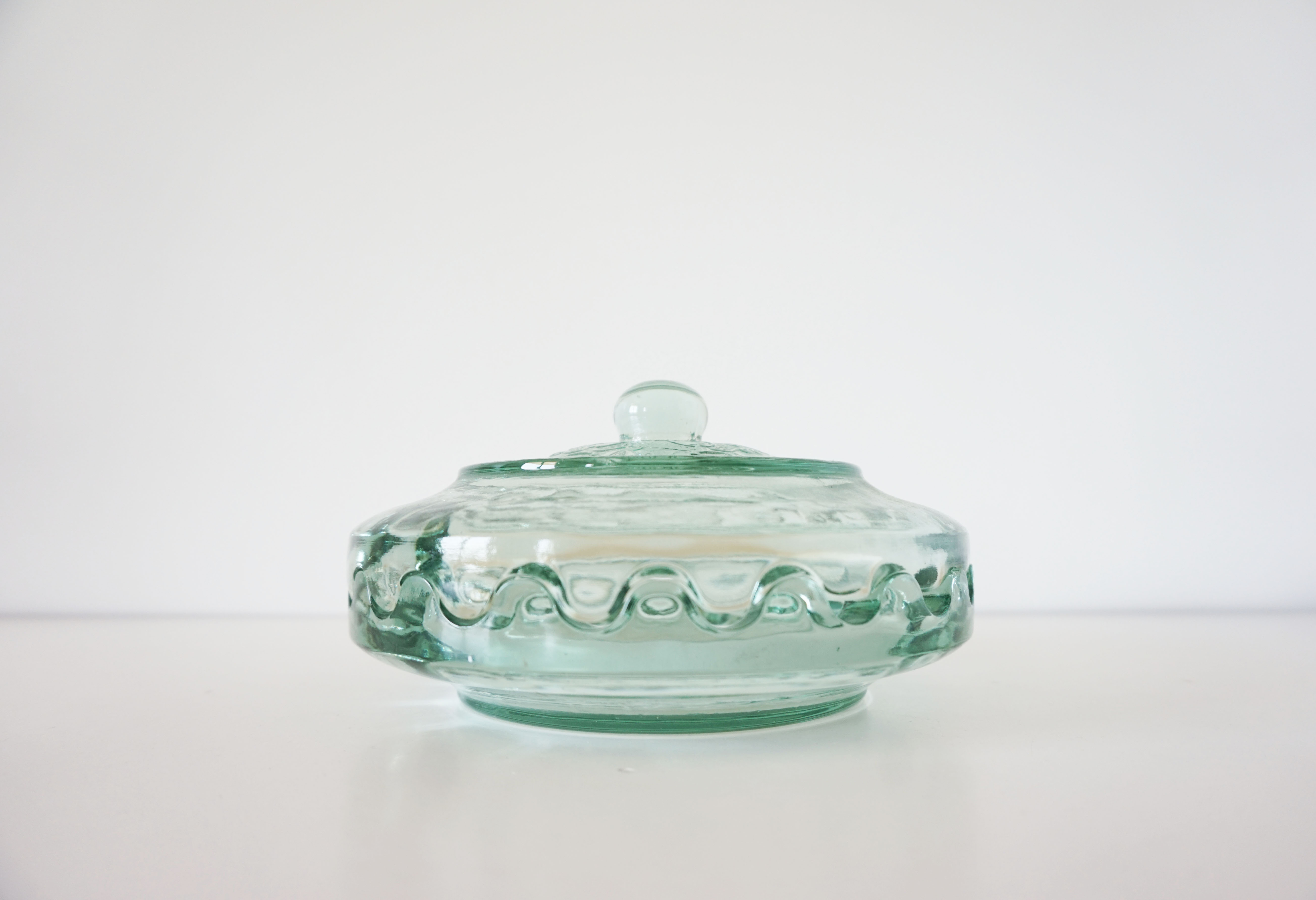 Candy box or old annealed glass box