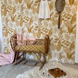 Rattan cradle