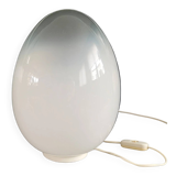 Vintage glass egg lamp
