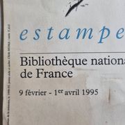 Exhibition poster after Louise Bourgeois, prints, drawings Center Georges Pompidou, 1995