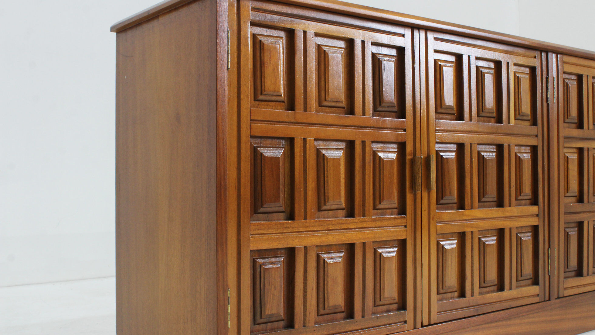 Vintage brutalist sideboard 1970s