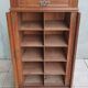 Walnut cabinet stamped BRUN.G.