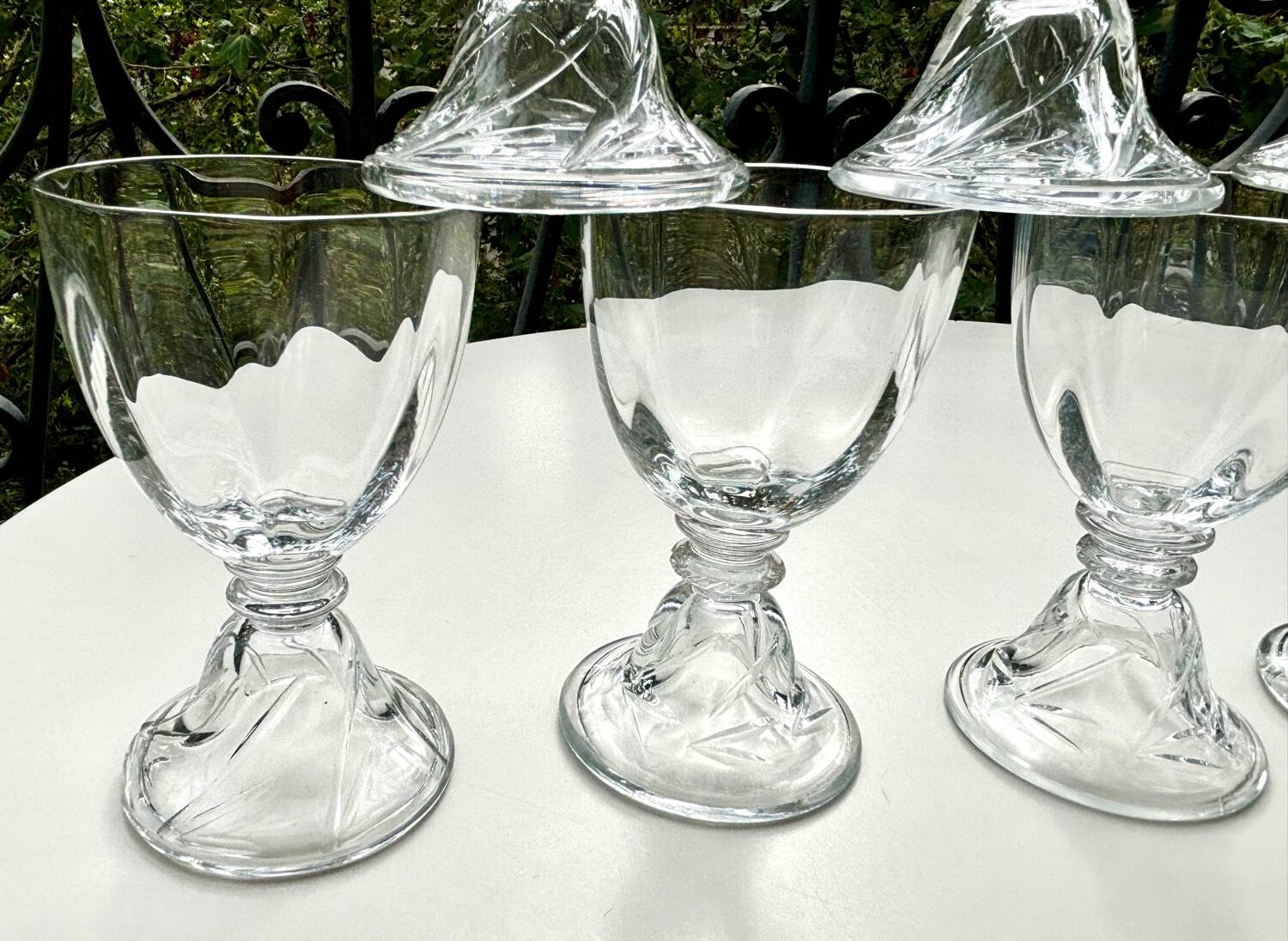 Verres Saint Louis Crystal modèle Cluny