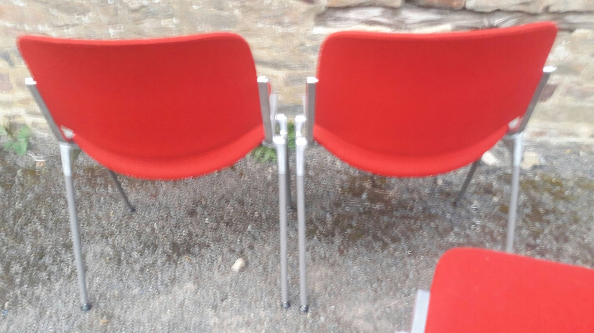 Set de 6 chaises DSC 106 de Giancarlo Piretti pour Castelli