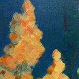 Peinture signé avec cadre