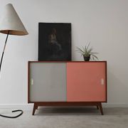 U-452 pink sideboard by Jiri Jiroutek for Interier Praha 1960
