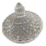 Bonbonnière, sugar bowl Crystal d'Arques