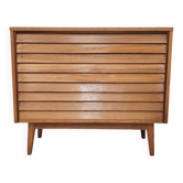 Linen chest or toy chest Czech by DREVOZPRACUJICI 1960