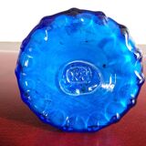 Authentic Berluze Vase Glass Paste by Mic and Bob Le Bleis 1970s