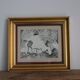 Tableau dessin " le taureau" Jules Mougin , le poète facteur
Abstrait art brut