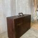 Valise en bois ancienne