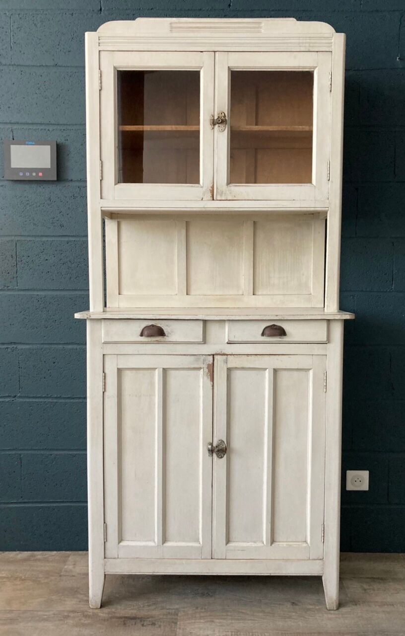 Old white Parisian buffet