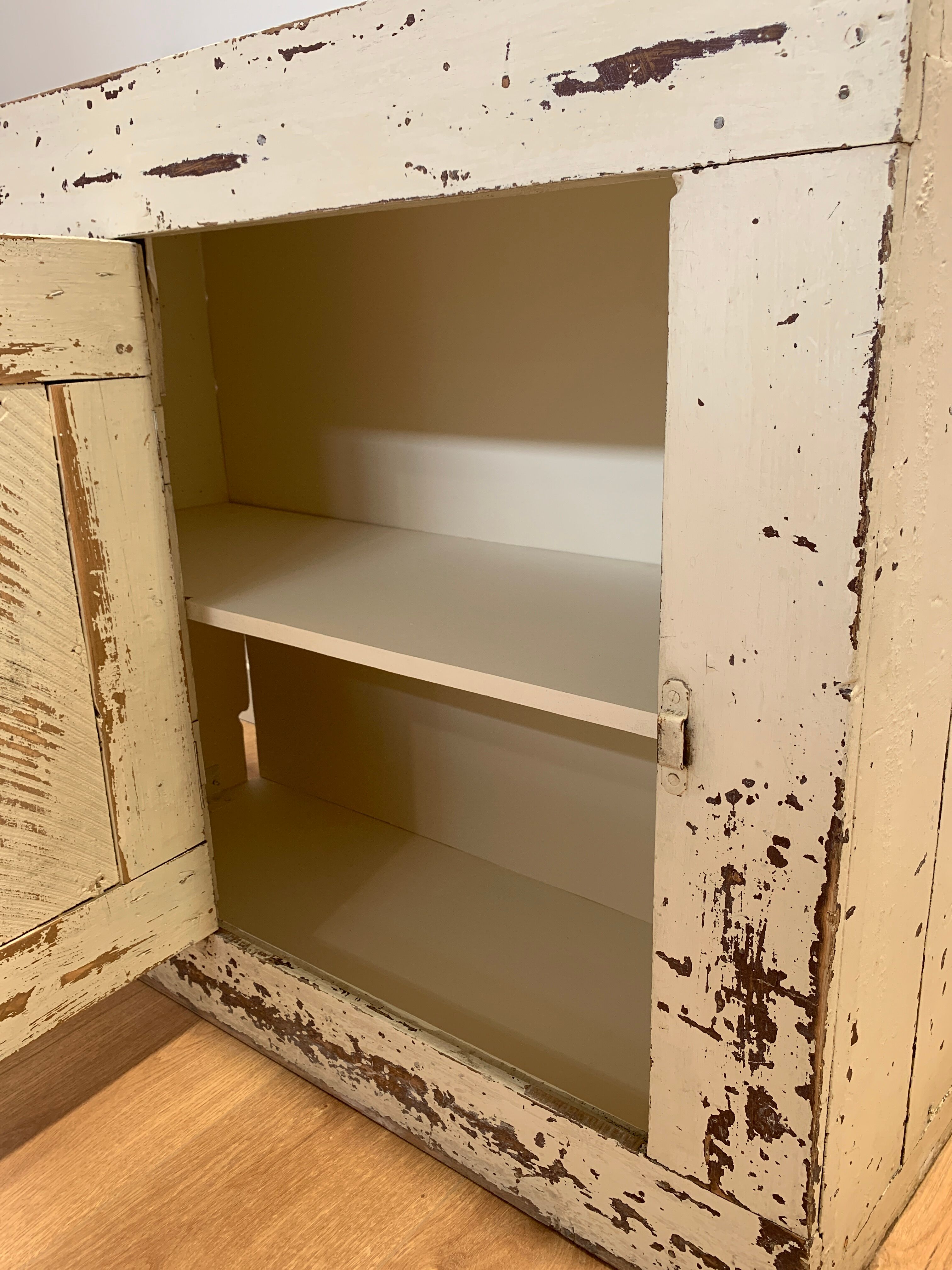 Two-body patinated buffet