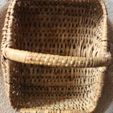 Petit Panier osier une anse vintage
