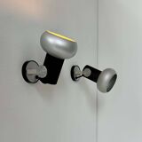 Pair of vintage adjustable wall lights, France 1970