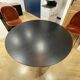 MEETING TABLE DIAMETER 100 cm BLACK BASE