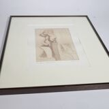 Art Print Lithograph: Mary Magdalene, Signed by Muffini, 1994