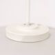 Large Scandinavian opaline pendant light - 1960s