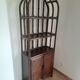 Vintage rattan shelf