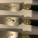 Horn handle knives Selency x Monoprix Croisé Laroche