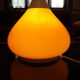 Orange 1960-70 vintage opaline drop lamp