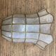 Wall lamp in mother-of-pearl and brass