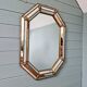 Venetian mirror with brass frames, 1970s-80s