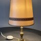 Vintage brass table lamp – 1950s – Rococo style base