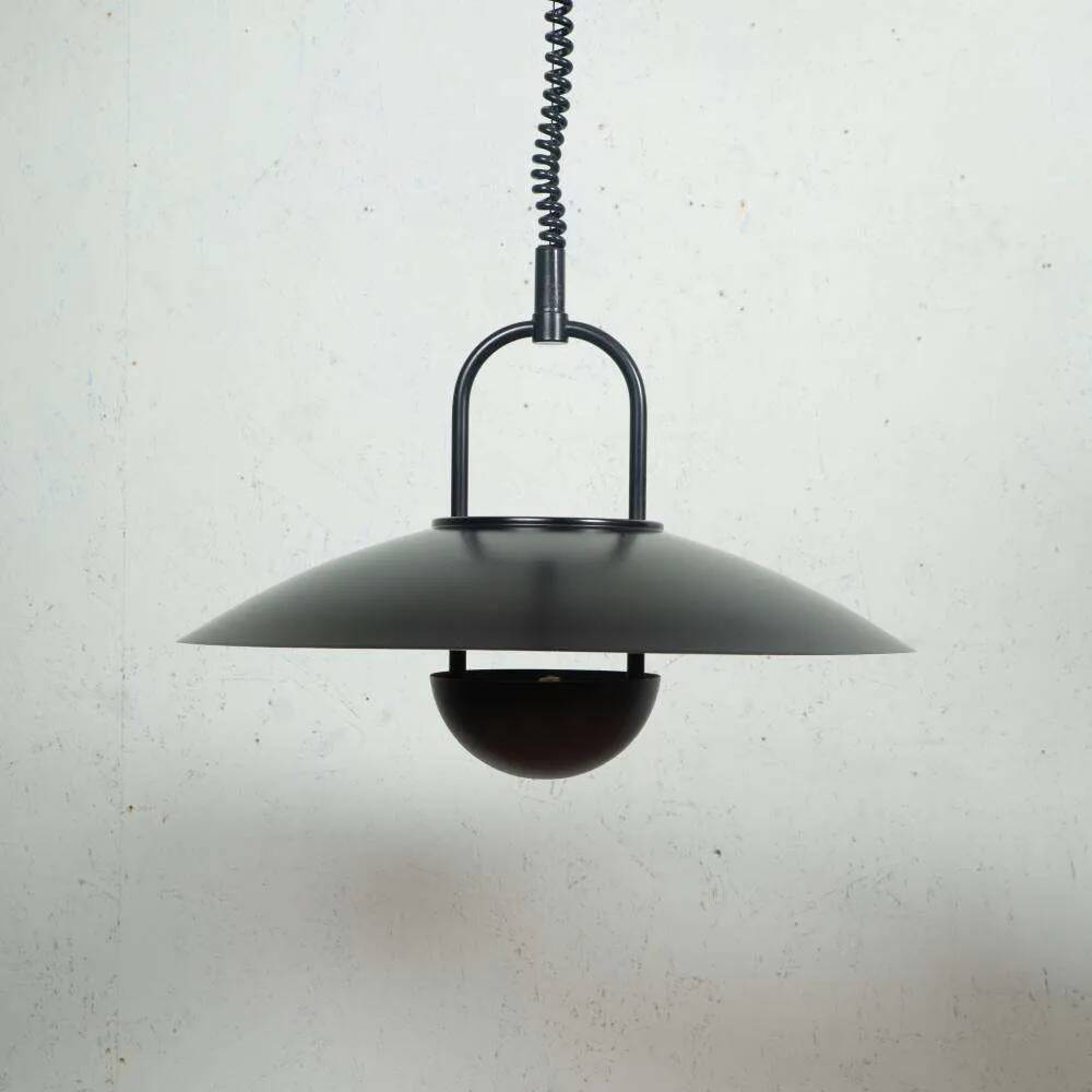Postmodern minimalist suspension from the 80s, adjustable suspension.