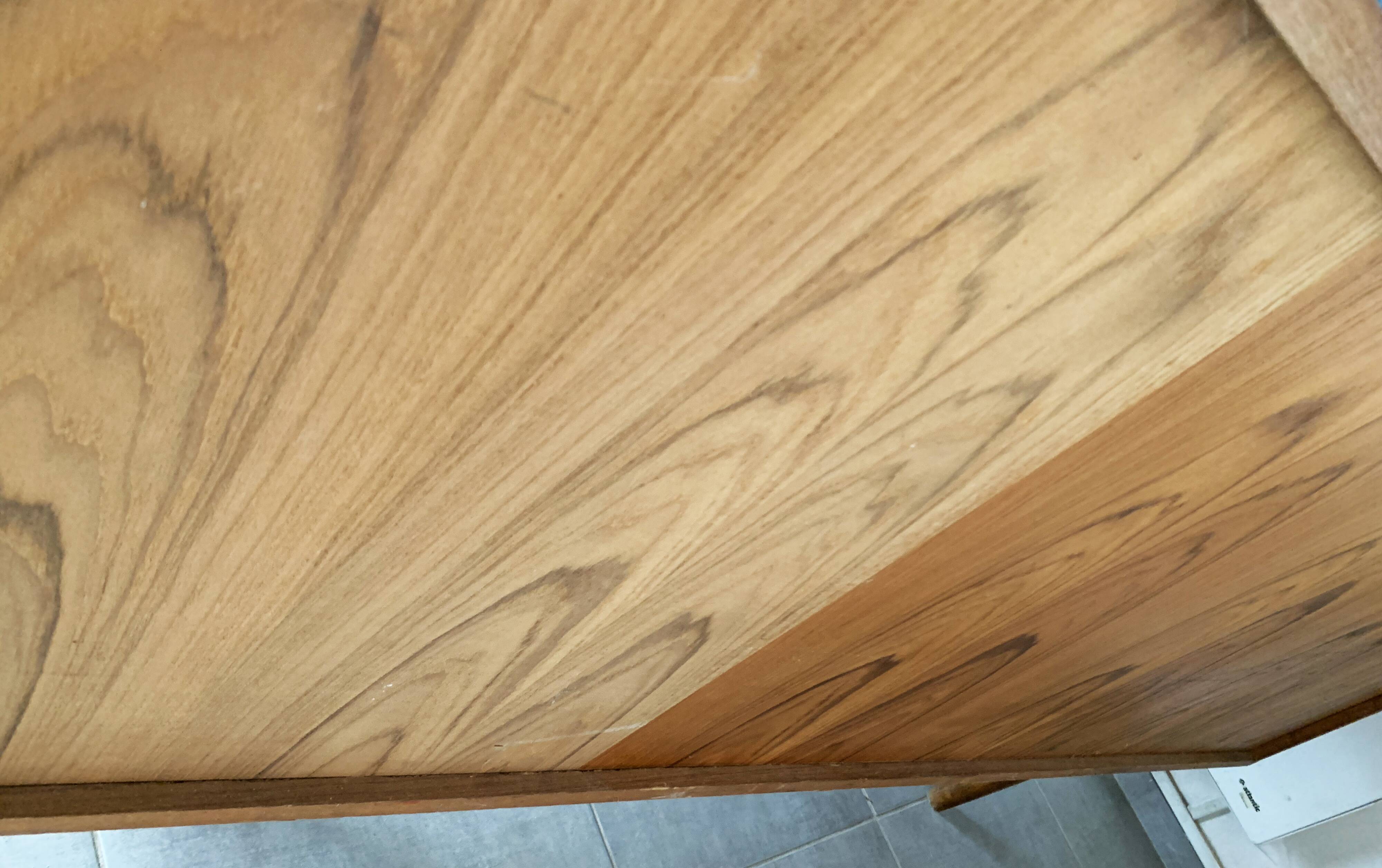 Vintage Scandinavian enfilade from the 60s in teak