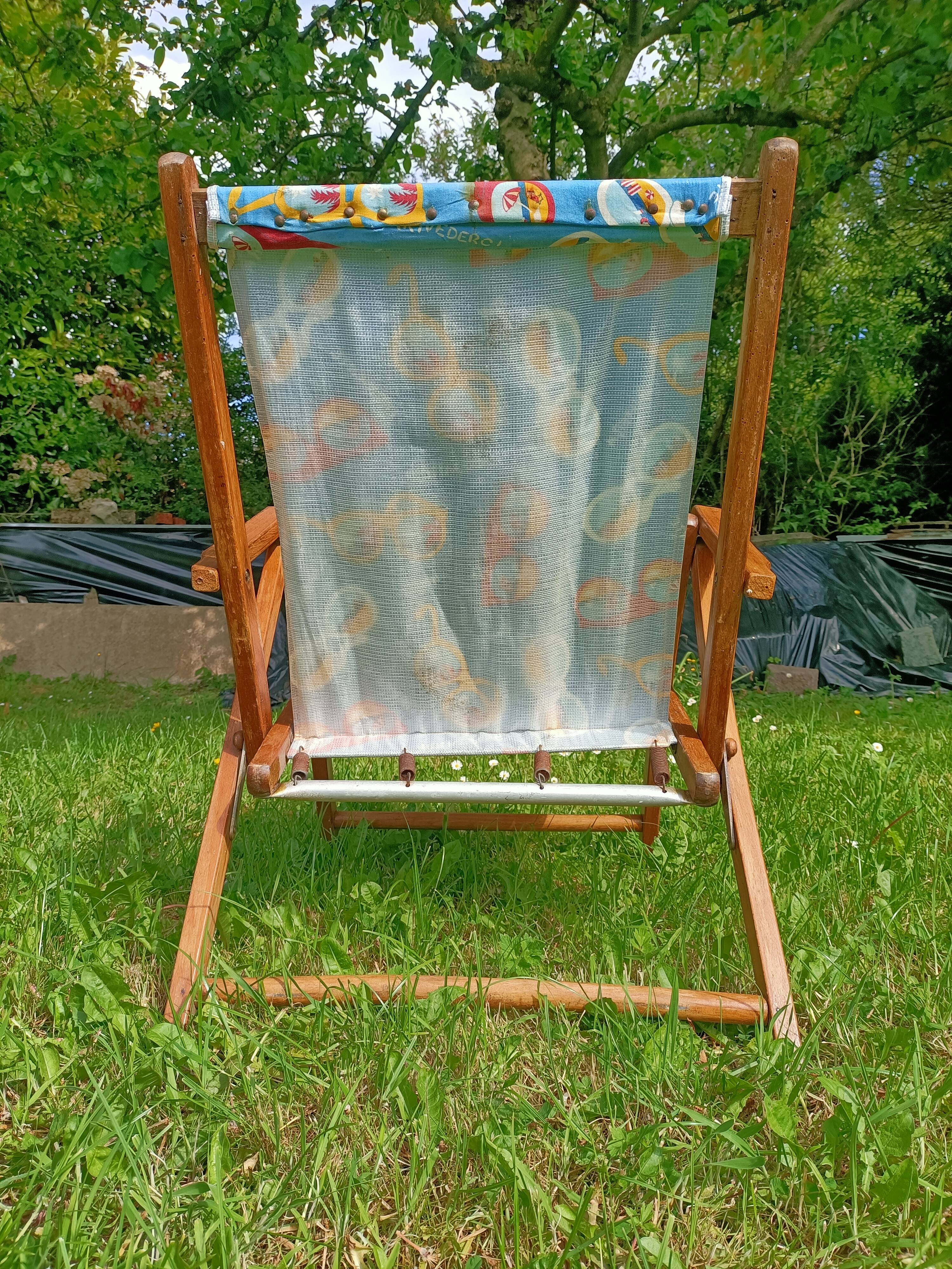 Retro wooden folding chair Plideal 💐