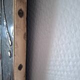 Vintage brutalist mirror