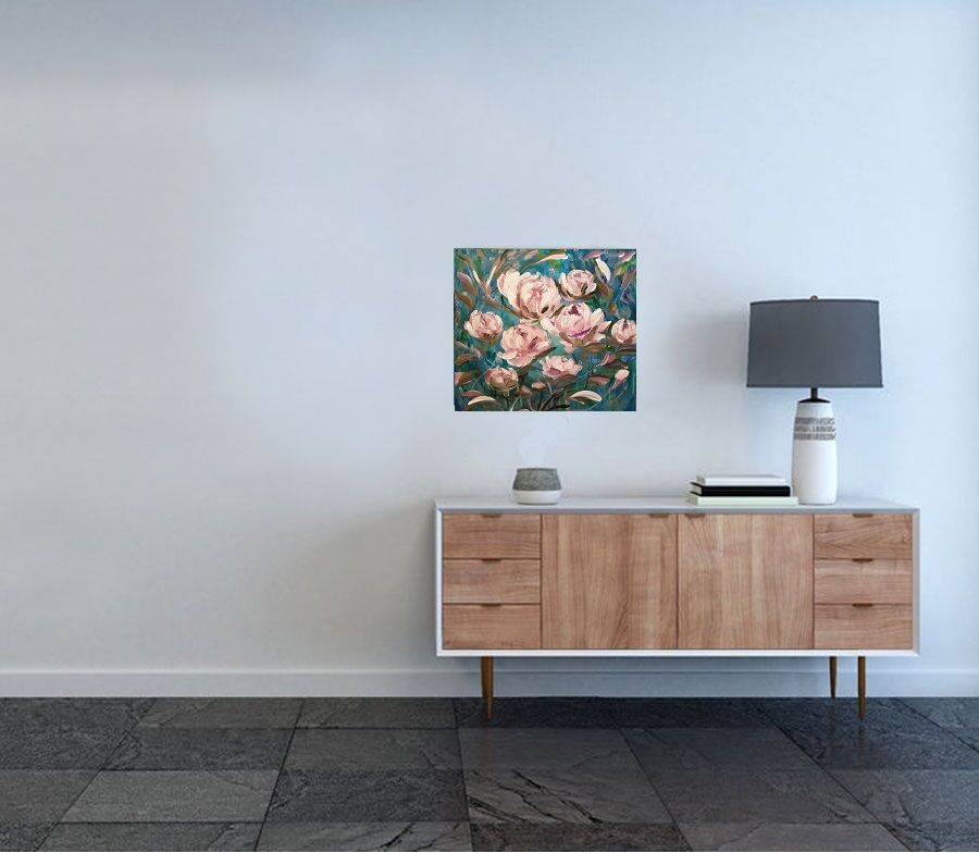 Original peony board signed and delivered with its certificate