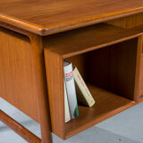 Teak 75 desk from Omann Jun, 1960s