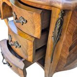 Coiffeuse forme rognon style louis XV début XX