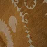 Vintage Turkish hand-knotted rug 124x136 cm