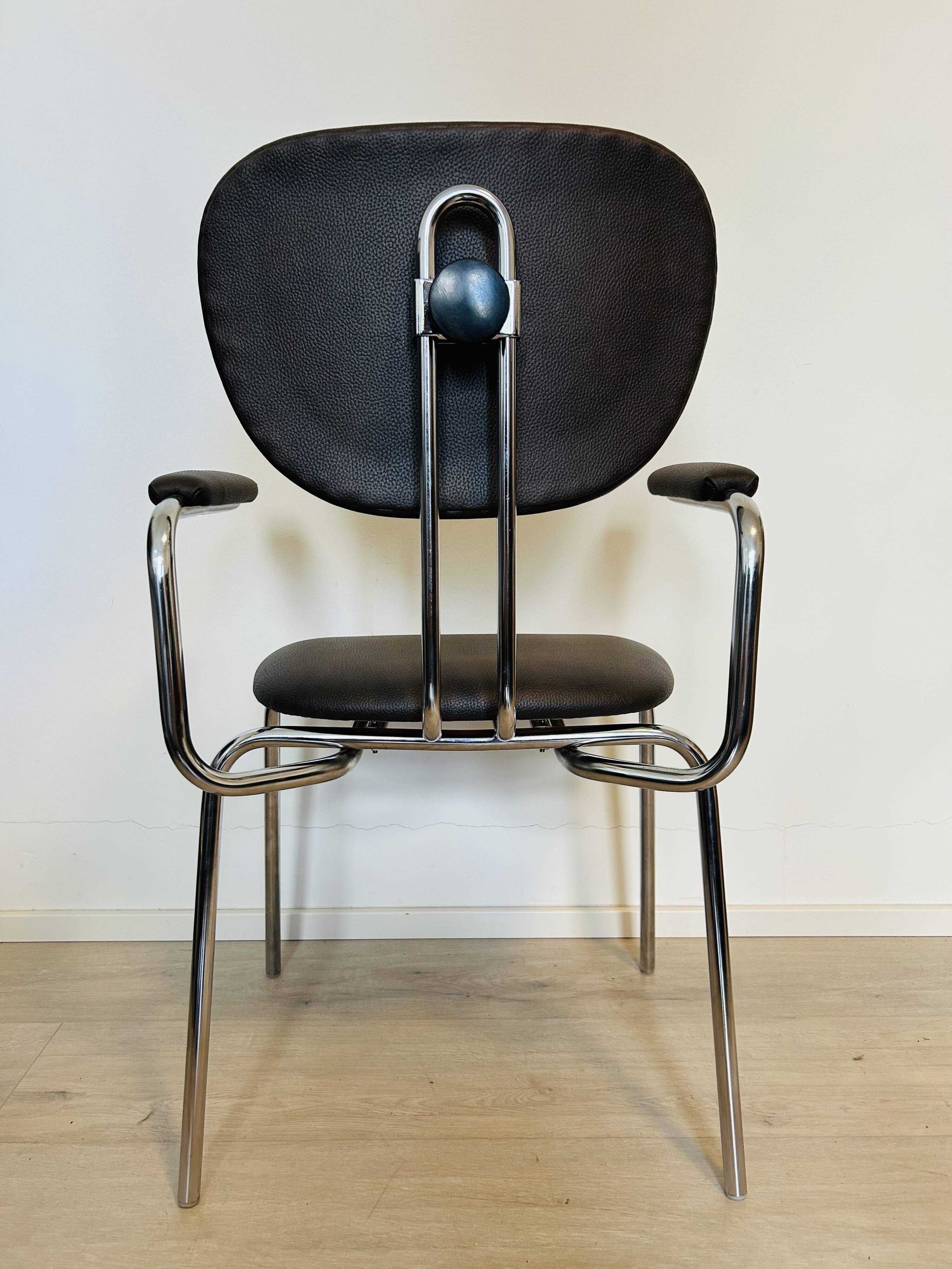 Vintage “Bishop” Desk Chair by Kovona, Czechoslovakia 1970’s