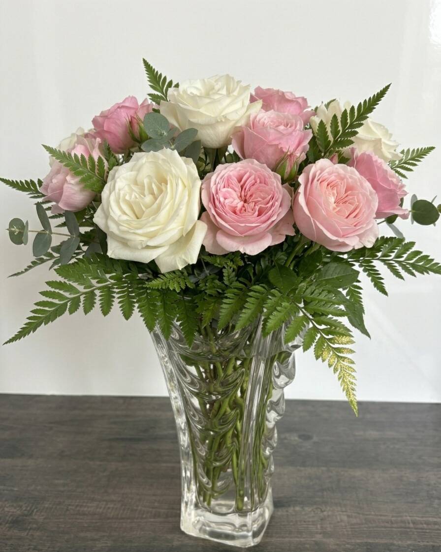 Vintage vase V. Hanuš - Heřmanova Huť, Czechoslovakia