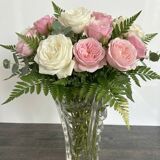 Vintage vase V. Hanuš - Heřmanova Huť, Czechoslovakia