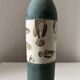 Amelie Panaget Nantes ceramic bottle/vase with fish decoration