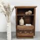 Midcentury brutalist cabinet vintage 1960